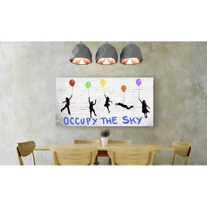 Wall art print and canvas. Masterfunk Collective, Occupy the Sky