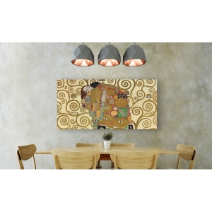 Wall art print and canvas. Gustav Klimt, The Embrace