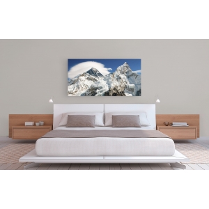 Wall art print and canvas. Mount Everest (detail)