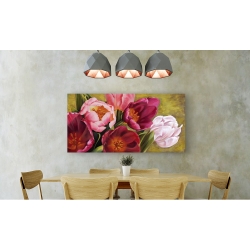 Wall art print and canvas. Jenny Thomlinson, My Tulips