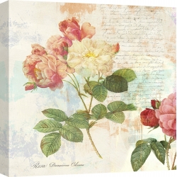 Quadro, stampa su tela. Eric Chestier, Redouté's Roses 2.0 – I