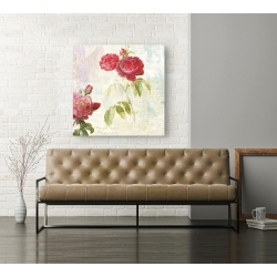 Wall art print and canvas. Eric Chestier, Redouté's Roses 2.0 – II