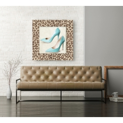 Wall art print and canvas. Michelle Clair, Animalier II