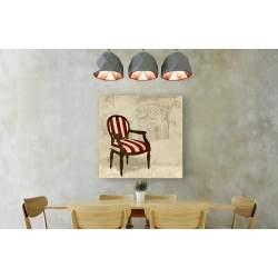 Wall art print and canvas. Remy Dellal, Armchair n. 1