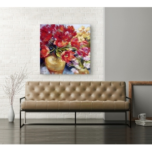 Wall art print and canvas. Nel Whatmore, Tulip Firework