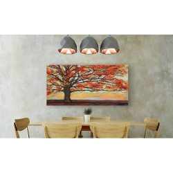 Wall art print and canvas. Jan Eelder, Red oak