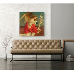 Wall art print and canvas. Gaudenzio Ferrari, The Annunciation, The Angel Gabriel