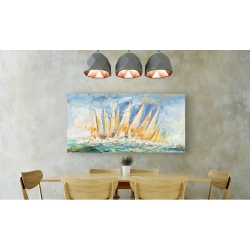 Wall art print and canvas. Luigi Florio, In the waves