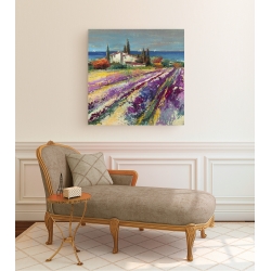 Wall art print and canvas. Luigi Florio, Dreaming of Provence (detail)