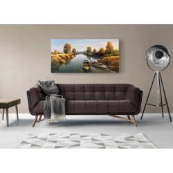 Wall art print and canvas. Adriano Galasso, The river