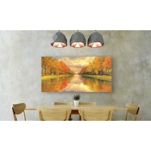 Wall art print and canvas. Adriano Galasso, Water boulevard