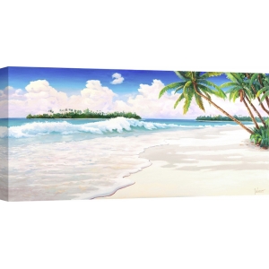 Wall art print and canvas. Adriano Galasso, Tropical Wave