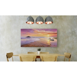 Wall art print and canvas. Adriano Galasso, Sunset on the Sea