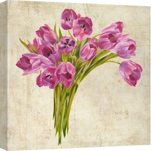 Cuadros de flores en canvas. Sanna, Ramo de tulipanes