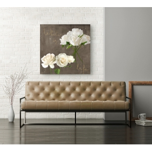 Wall art print and canvas. Teo Rizzardi, White Roses