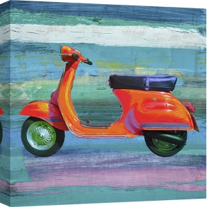 Wall art print and canvas. Teo Rizzardi, Pop Scooter II