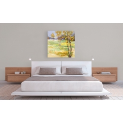 Wall art print and canvas. Lucas, Breeze in the woods