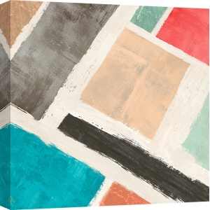 Cuadro abstracto geometrico en canvas. Anne Munson, Bel Air 1