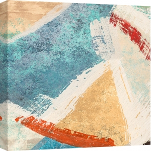 Cuadro abstracto geometrico en canvas. Anne Munson, Acte I