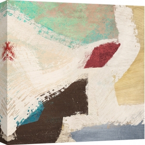 Cuadro abstracto geometrico en canvas. Anne Munson, Acte II