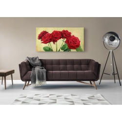 Wall art print and canvas. Angelo Masera, Red Roses