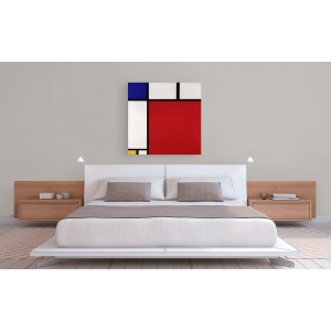 Cuadro en canvas. Mondrian, Composition with Red, Blue and Yellow