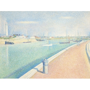 Leinwandbilder. Georges Seurat, Der Kanal von Gravelines