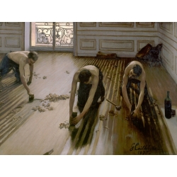 Leinwandbilder. Gustave Caillebotte, Die Parkett-hobel