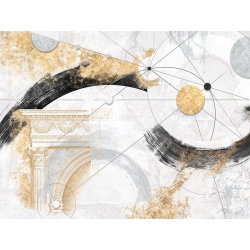 Cuadro abstracto geometrico en canvas. Arturo Armenti, Arcadia