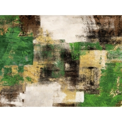Moderne Abstrakte Leinwandbilder. Alessio Aprile, A Dream in Green