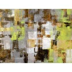 Moderne Abstrakte Leinwandbilder. Alessio Aprile, Forest in Springtime