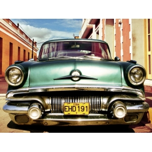 Leinwandbilder. Amerikanisches Oldtimer in Havanna, Kuba 