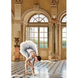 Cuadro bailarinas en canvas. Pierre Benson, In the Grand Palace I