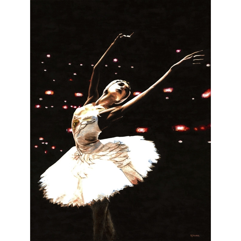 Cuadro bailarinas en canvas. Richard Young, Prima Ballerina