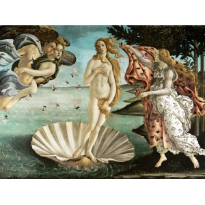 Tableau sur toile. Botticelli Sandro, La naissance de Vénus