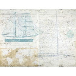 Wall art print and canvas. Joannoo, Classic sailing
