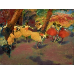 Leinwandbilder. Edgar Degas, Vor der Show