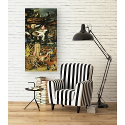 Wall art print and canvas. Hieronymus Bosch, The Garden of Earthly Delights III