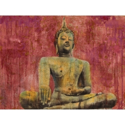 Wall art print and canvas. Dario Moschetta, Golden Buddha