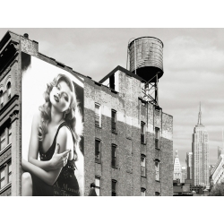 Wall art print and canvas. Julian Lauren, Billboards in Manhattan #1