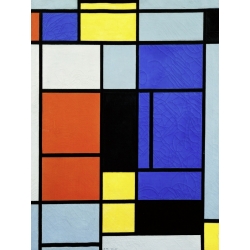 Wall art print and canvas. Piet Mondrian, Tableau No. 1