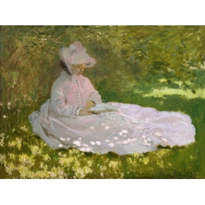 Wall art print and canvas. Claude Monet, Springtime