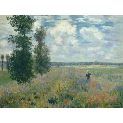 Cuadro en canvas. Claude Monet, Campo de Amapolas cerca de Argenteui