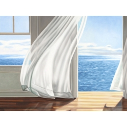 Cuadros ventana en canvas. Pierre Benson, Ventanas al oceano (detalle)