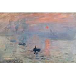 Quadro, stampa su tela. Claude Monet, Impressione del sole nascente