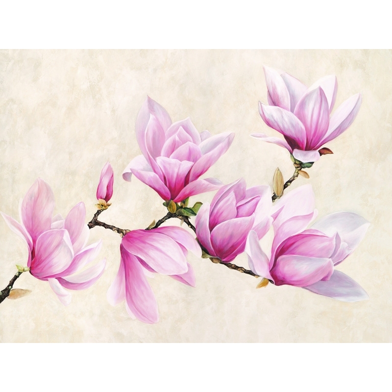 Quadro, stampa su tela. Luca Villa, Ramo di magnolia
