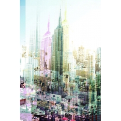 Tableau sur toile. Berry Peter, Empire State Building Multiexposure I