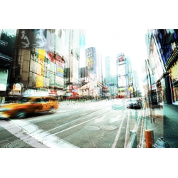 Cuadro en canvas, poster New York. Berry Peter, Times Square