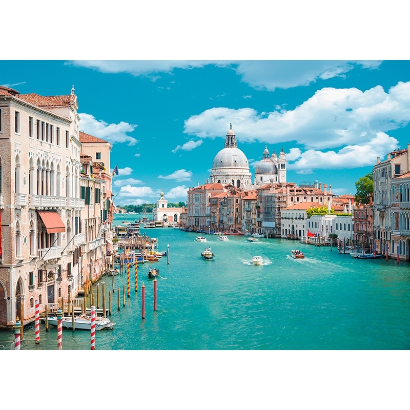 Quadro, stampa su tela. Pangea Images, Canal Grande, Venezia