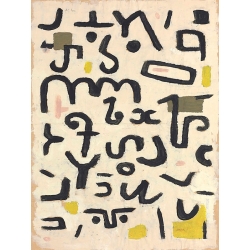 Quadro, stampa su tela. Paul Klee, Law
